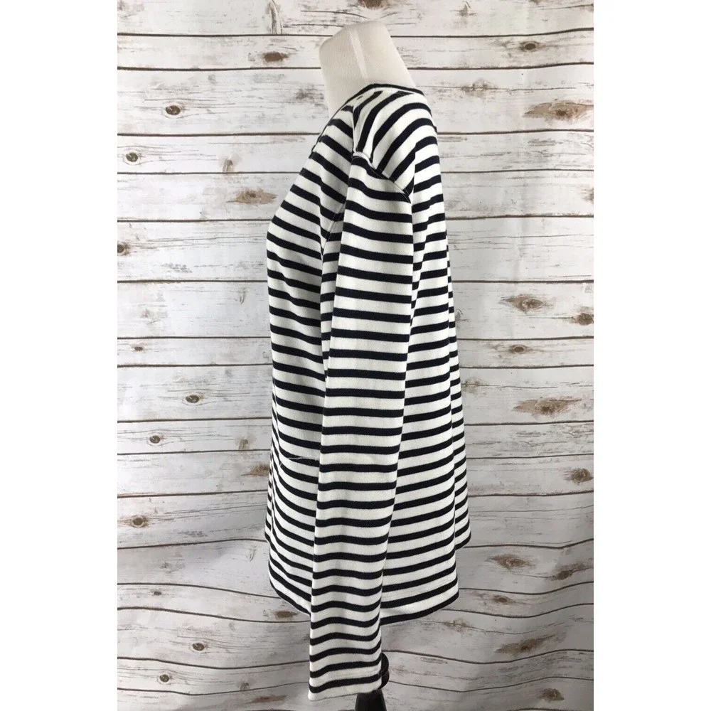 Urban Outfitters Lark &‎ Wolff Sweater Long Sleeve Scoop Neck Red Striped Size M